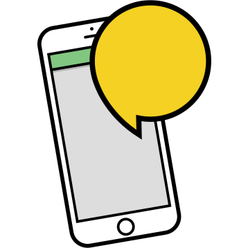 Iphone, phone, sms, text message icon